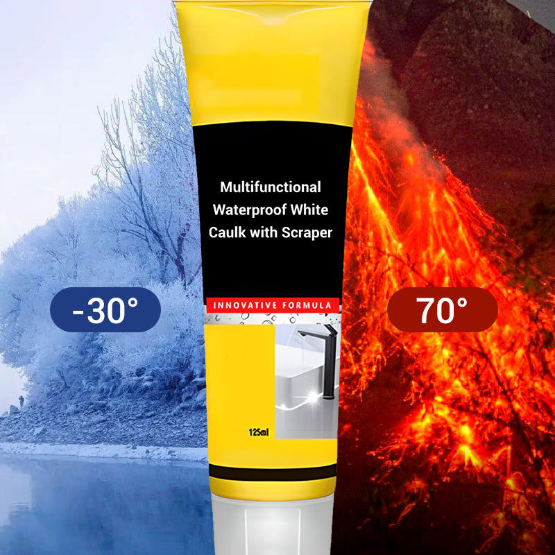 【Vente directe d'usine】Caulk blanc multifonctionnel imperméable avec grattoir