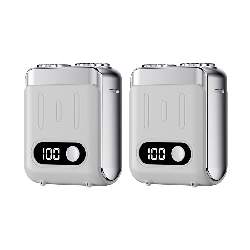 Rasoir électrique rotatif miniature portable pour hommes