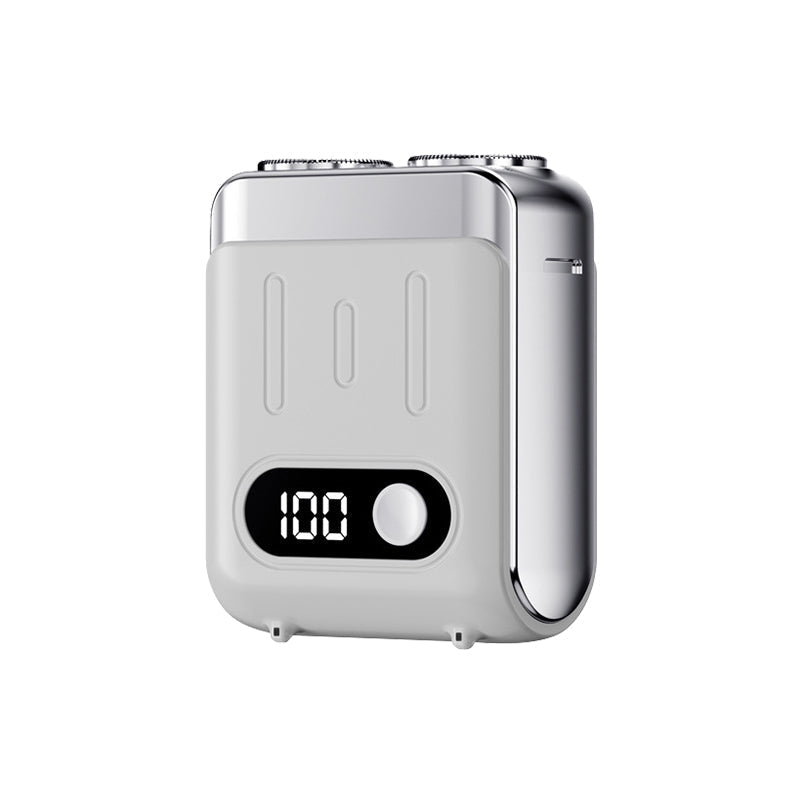 Rasoir électrique rotatif miniature portable pour hommes