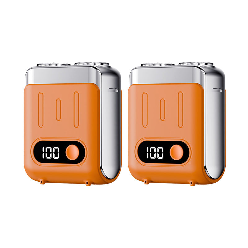 Rasoir électrique rotatif miniature portable pour hommes