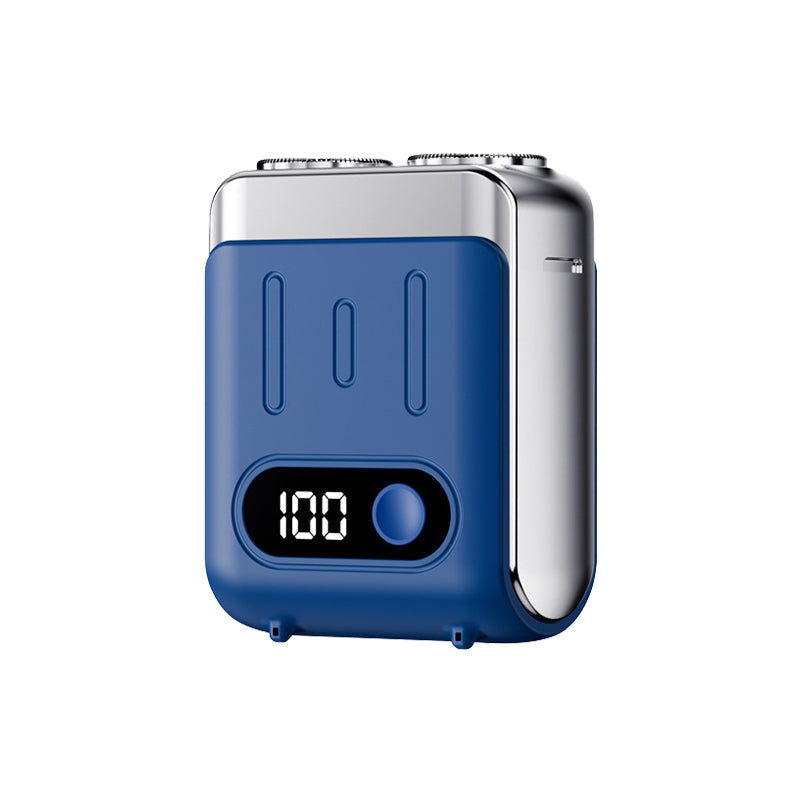 Rasoir électrique rotatif miniature portable pour hommes