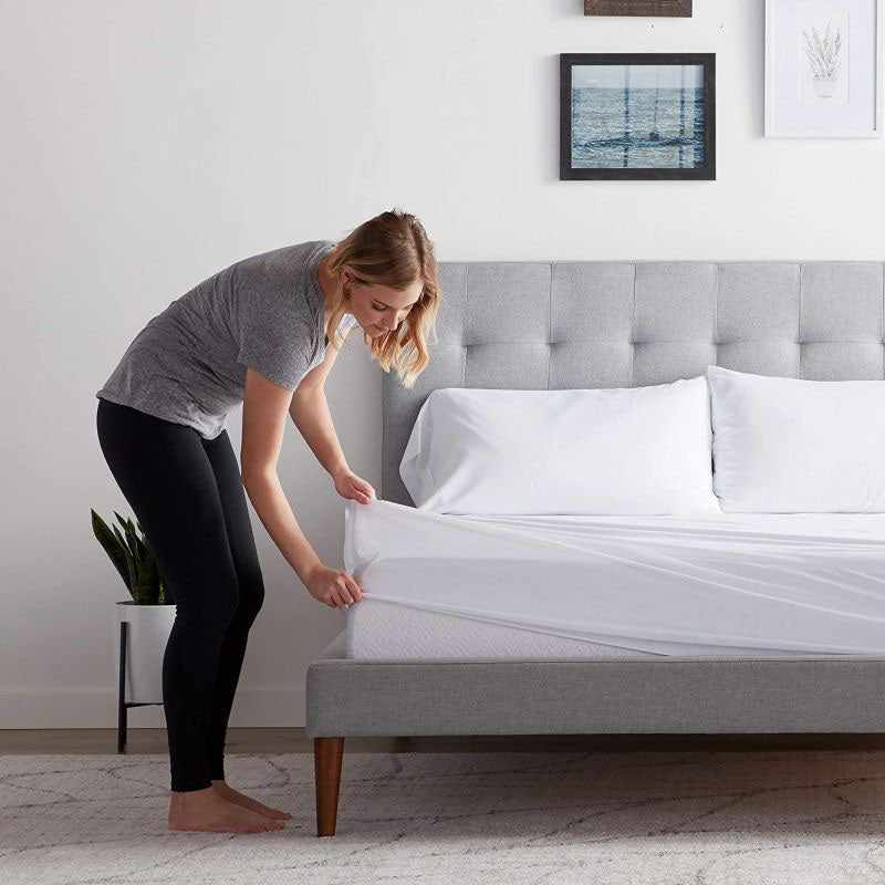 🛏️ -50% MAINTENANT ! 🎉 Protège-Matelas Bébé Imperméable – Coton Éponge + PU – Anti-Moisissures & Lavable Machine for Lit Bébé & Enfant
