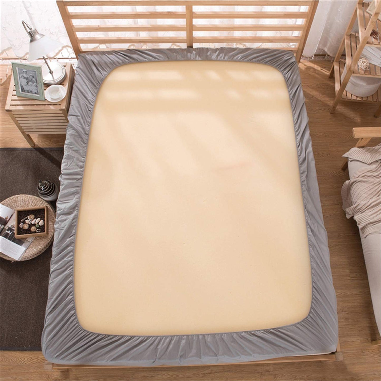 🛏️ -50% MAINTENANT ! 🎉 Protège-Matelas Bébé Imperméable – Coton Éponge + PU – Anti-Moisissures & Lavable Machine for Lit Bébé & Enfant