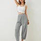 🎉Hot Sale 49% OFF🎉Pantalon décontracté à neuf points pour femme, très élastique et respirant 💕 ample et confortable 💕