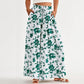 💖Nouveautés : soldes exceptionnelles, 50 % de réduction💕Pantalon large à taille haute à imprimé floral🌺