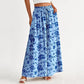 💖Nouveautés : soldes exceptionnelles, 50 % de réduction💕Pantalon large à taille haute à imprimé floral🌺