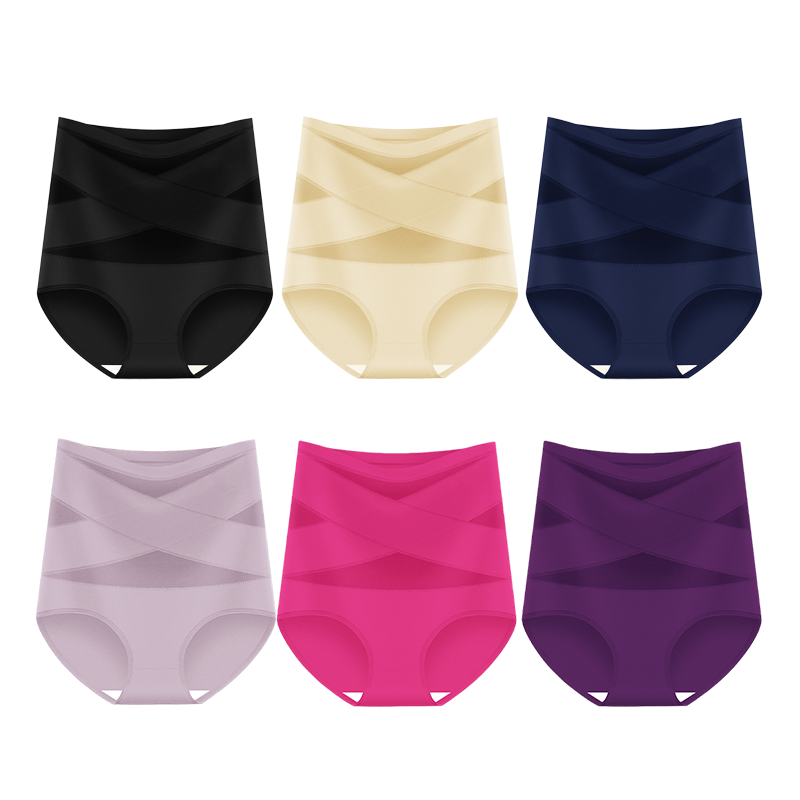 🌸✨Culotte gainante taille haute avec renfort à l'entrejambe pour grandes tailles