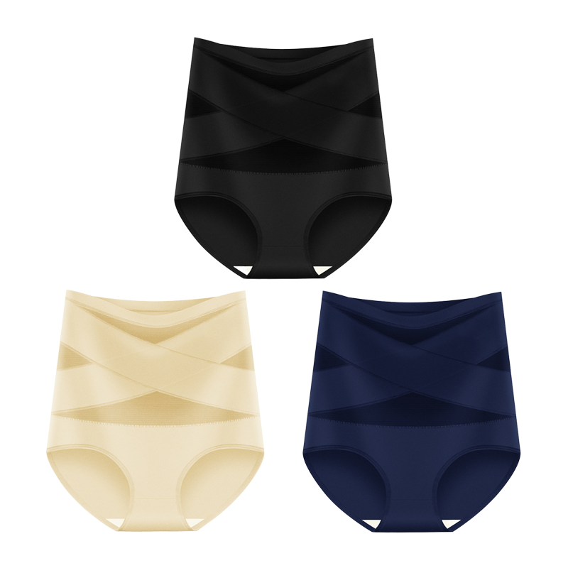 🌸✨Culotte gainante taille haute avec renfort à l'entrejambe pour grandes tailles