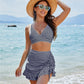 👙2025 Nouveau Type 49% DE RÉDUCTION💥Ensembles de bikinis taille haute Femmes Contrôle de l'abdomen Gingham