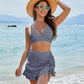 👙2025 Nouveau Type 49% DE RÉDUCTION💥Ensembles de bikinis taille haute Femmes Contrôle de l'abdomen Gingham