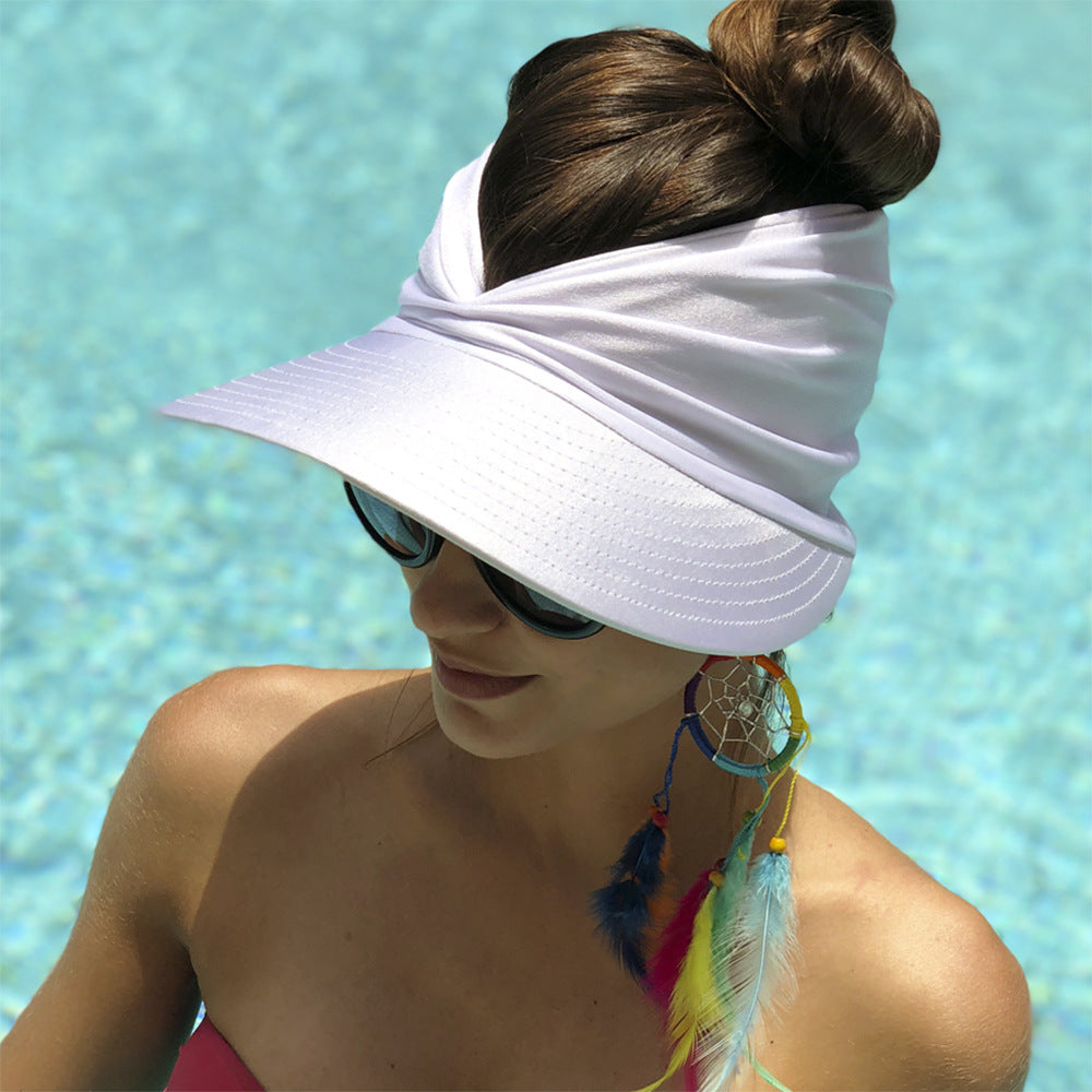 💐50% DE RÉDUCTION ! Chapeau Léger pour Femme – Tissu Respirant Idéal pour la Plage 🏖️🍃【Offre Limitée】