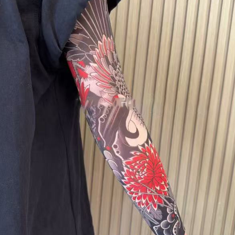🔥 Nouvelle tendance incontournable ❤️‍🔥 Manchons tatouage ultra-fins anti-UV