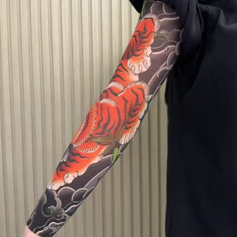 🔥 Nouvelle tendance incontournable ❤️‍🔥 Manchons tatouage ultra-fins anti-UV