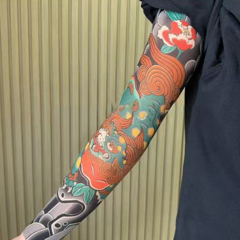 🔥 Nouvelle tendance incontournable ❤️‍🔥 Manchons tatouage ultra-fins anti-UV