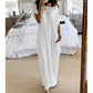 Best-seller de la saison à -50 % 🔥 Robe longue décontractée d'été pour femme, ample, à manches courtes et unie