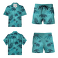 Chemise ou pantalon à imprimé tropical pour homme 