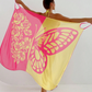 Cache-maillot de bain imprimé papillon pour femme