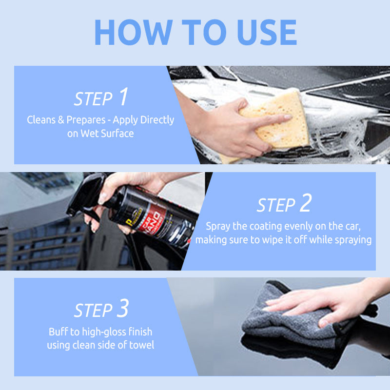 🚗✨ Kit de Pulvérisation de Revêtement pour Voiture – Brillance & Protection Maximales