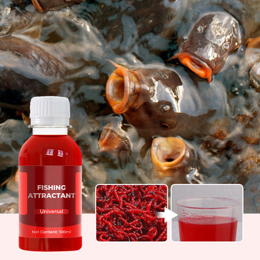 Appât liquide concentré universel aux vers rouges – Attractant pour la pêche