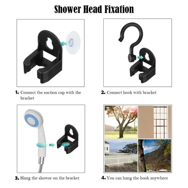 🚿 Douche de Camping Portable – Débit Réglable & Nettoyage Facile en Plein Air !