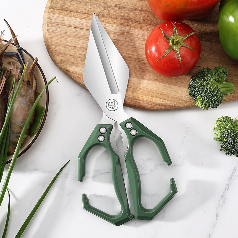 🔥50% de réduction ! Ciseaux de cuisine multifonctionnels et résistants – Acier inoxydable, démontables, anti-adhérents & parfaits pour viande, herbes, crustacés et plus ! 🦐🔪