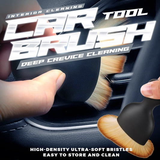 Brosse pour le nettoyage de l'intérieur de la voiture