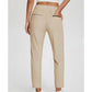 🔥⏳OFFRE LIMITÉE -50%🌞Pantalon taille haute femme avec poches zippées 👖 – Tissu extensible dans les 4 sens, effet ventre plat, respirant et séchage rapide, 6 couleurs, tailles S à 3XL