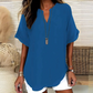 👕 50% DE RÉDUCTION ! Top Ample et Polyvalent – Look Décontracté pour Toutes Occasions 🛍️🌟【Stock Limitée】
