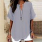 👕 50% DE RÉDUCTION ! Top Ample et Polyvalent – Look Décontracté pour Toutes Occasions 🛍️🌟【Stock Limitée】