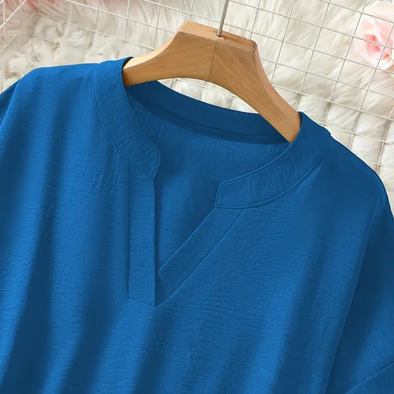 👕 50% DE RÉDUCTION ! Top Ample et Polyvalent – Look Décontracté pour Toutes Occasions 🛍️🌟【Stock Limitée】