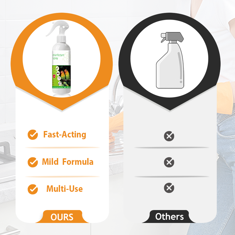 Spray désinfectant éliminateur d'odeurs pour animaux