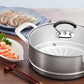 Poignée de remplacement anti-brûlure en silicone pour couvercle de casserol