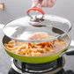 Poignée de remplacement anti-brûlure en silicone pour couvercle de casserol