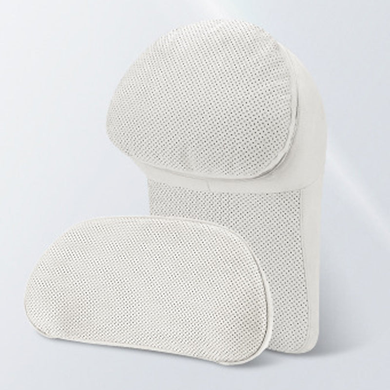 Appui-tête et coussin lombaire confortables pour la voiture