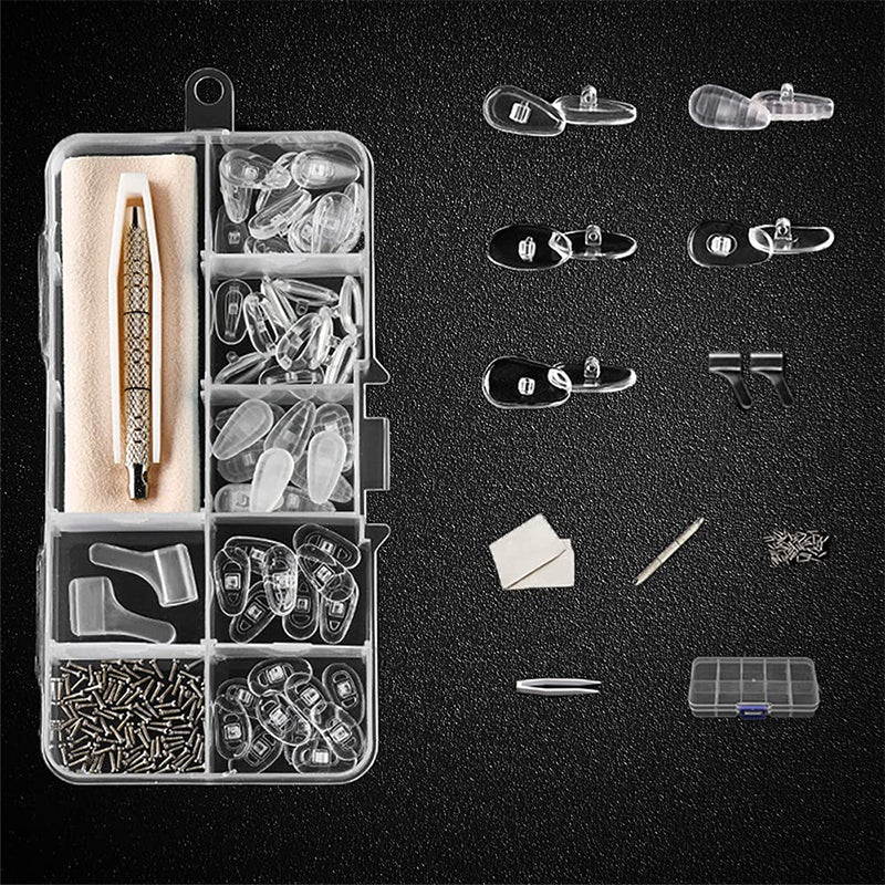 🔥NOUVELLE VENTE CHAUD 2026🔥Kit de réparation pour plaquettes nasales de lunettes