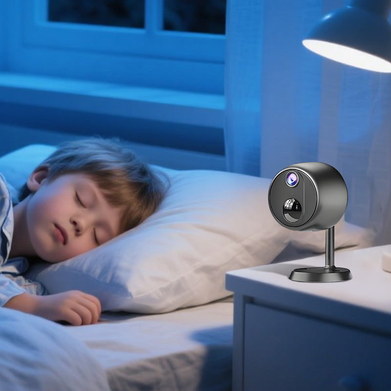 Caméra Intelligente HD Sans Fil WiFi avec Accès à Distance via Réseau