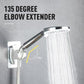 Adaptateur de Coude pour Pommeau de Douche à 135 Degrés