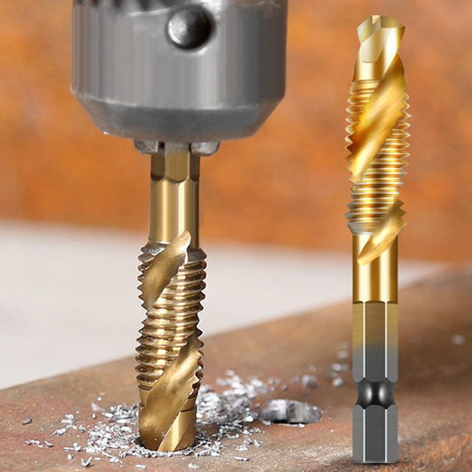 Kit de 6 tarauds hélicoïdaux composés polyvalents