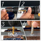 Kit de 6 tarauds hélicoïdaux composés polyvalents