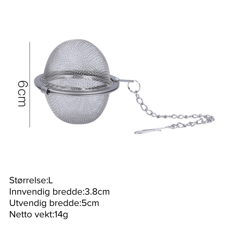 Sélection de cadeaux - Filtre à épices et à thé en acier inoxydable 304