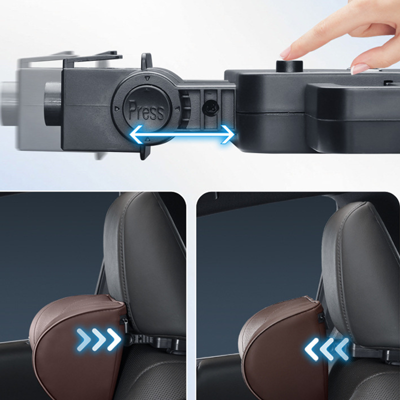 💥Nouveaux produits haut de gamme 2025🔥Appui-tête réglable en forme de U pour voiture🚙