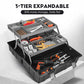 Boîte à outils pliable à 3 niveaux