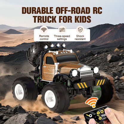 Camion RC Tout-Terrain Durable pour Enfants