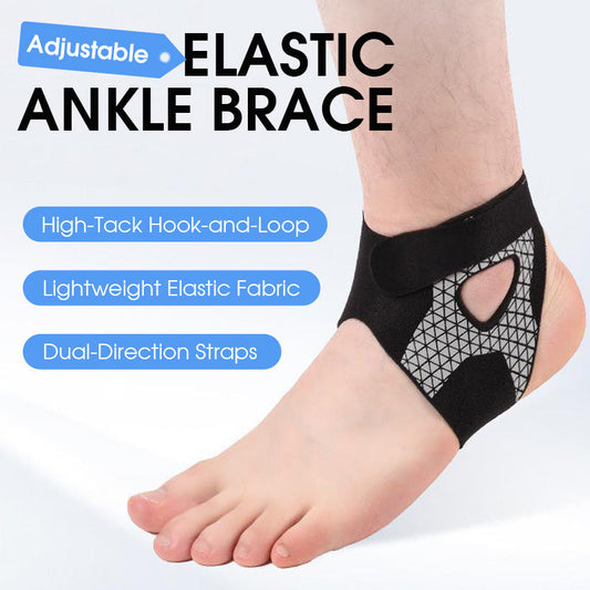 Attelle élastique ajustable pour la cheville