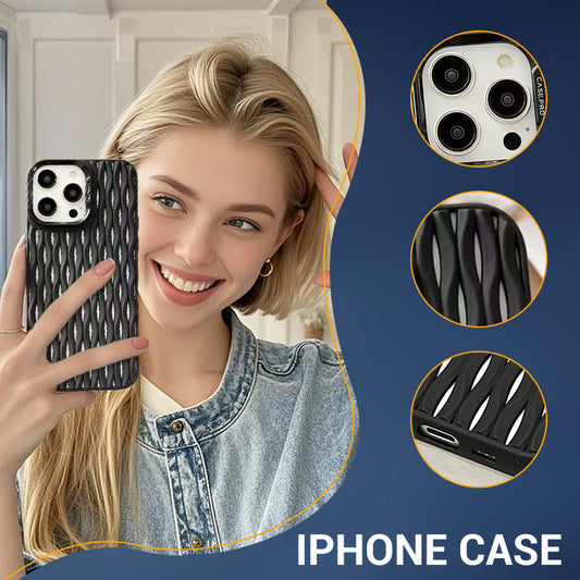Coque pour iPhone anti-choc en couleur unie