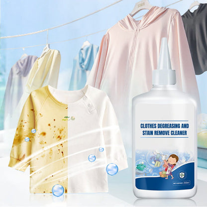 Nettoyant dégraissant et détachant pour vêtements