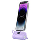 Mini batterie externe portable en forme de capsule