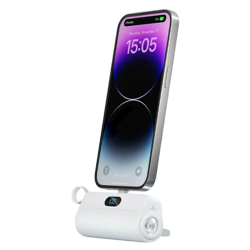 Mini batterie externe portable en forme de capsule