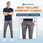 👖50 % DE RÉDUCTION🛠️MultiPants – Pantalon cargo durable avec de multiples poches et une grande élasticité
