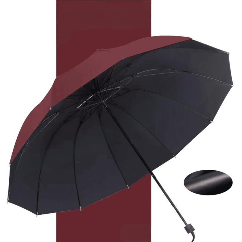 ⏳ Offre à durée limitée : 50 % de réduction ☔ Parapluie pliant coupe-vent à 12 baleines